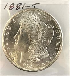 Morgan Dollar 1881-S