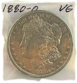Morgan Dollar, 1880-O