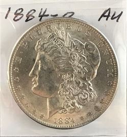 Morgan Dollar, 1884