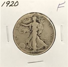 Walking Liberty Half, 1920