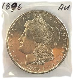 Morgan Dollar, 1896