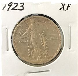 Standing Liberty Quarter, 1923