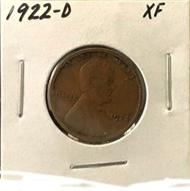 Lincoln Cent, 1922-D