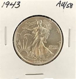 Walking Liberty Half, 1943