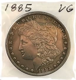 Morgan Dollar, 1885