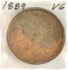 Morgan Dollar, 1889