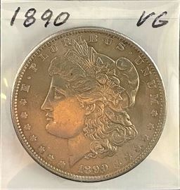 Morgan Dollar, 1890
