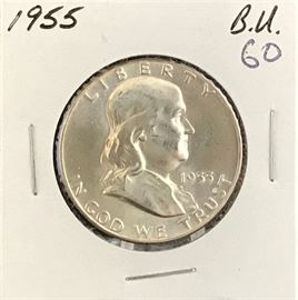 Franklin Half Dollar, 1955