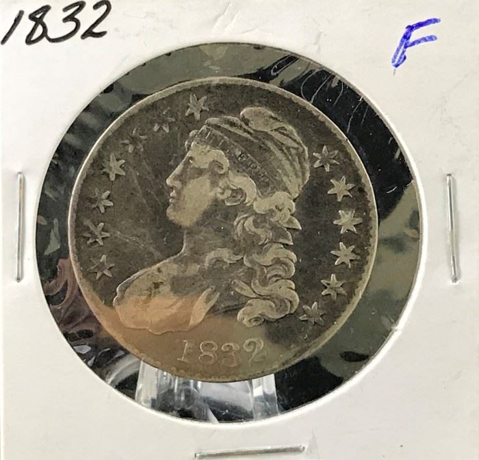 1832 Capped Bust Half Dollar