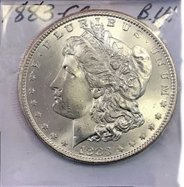 Morgan Dollar, 1883 Carson City