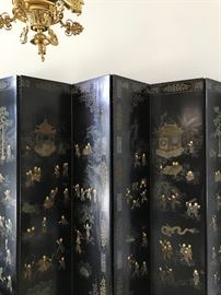 Chinese dimensional folding screen