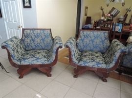 Empire style chairs