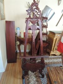 Rococo style easel 