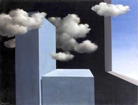 Rene Magritte  (belgium 1898-1967) "The Tempest" 1970 Color Offset Lithograph