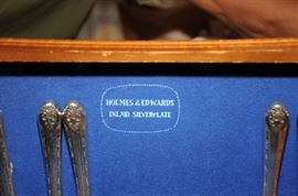 HOLMES & EDWARDS SILVER PLATE FLATWARE