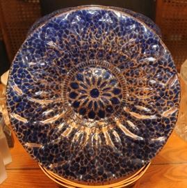 ART GLASS PLATE