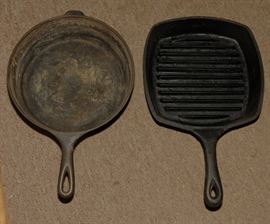 CAST IRON PANS