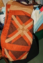 SEVERAL QUILTS