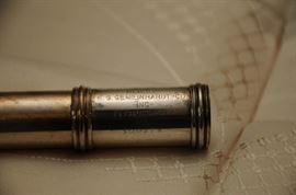 VINTAGE SILVER PLATE FLUTE