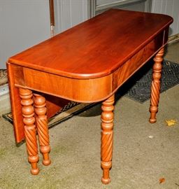 EARLY VICTORIAN GATE LEG DROP LEAF TABLE