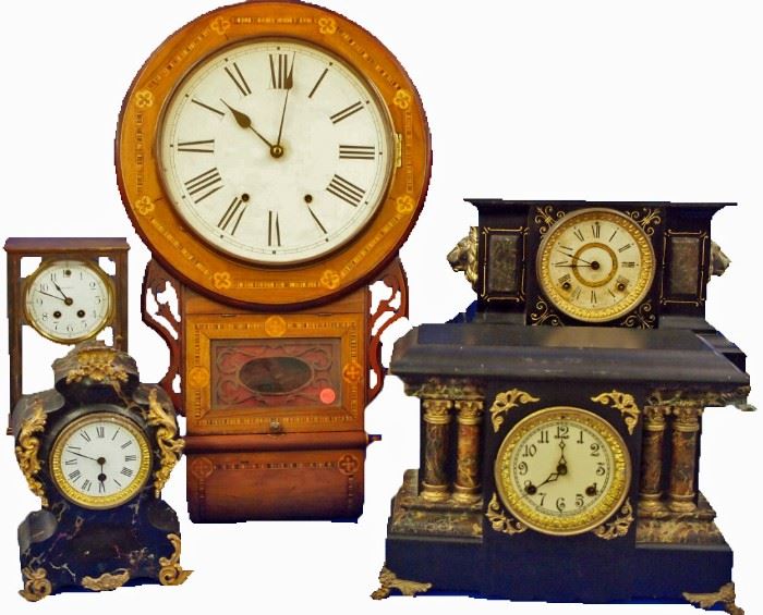 Variety of Clocks,  Sold Individually 
