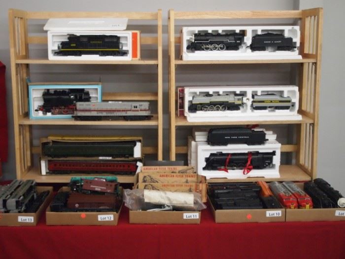 Variety of Model Trains 