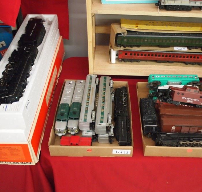 Variety of Model Trains 