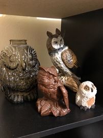 Vintage owls 