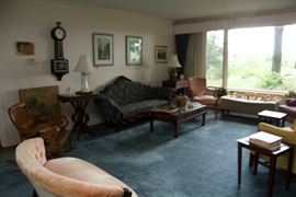 American Empire sofa and accent furniture