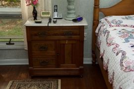 Eastlake marble table