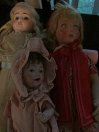 Porcelain dolls and more