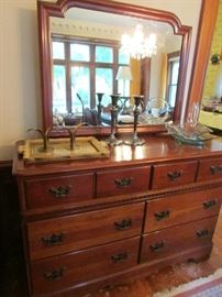 Crawford Dresser and Mirror