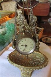 Brass Parker Whipple & Ansonia Novelty Clock