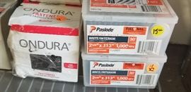 Paslode nails and cartridge