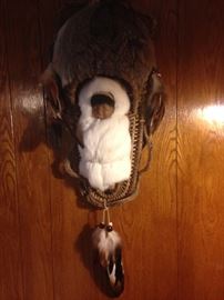 Native American Doll in Carrier