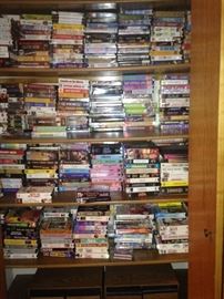 Amazing collection of DVD's, CDs, VHS