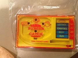 Burger Catch Pocket Game