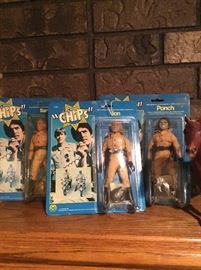 Rare "Chips" Dolls - sold as a set.