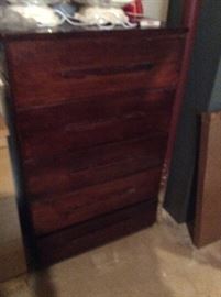 Nice vintage dresser - ready to be painted.