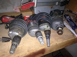 Drills of all sizes and makes