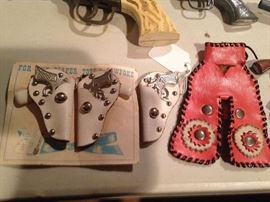 Miniature Guns and holsters