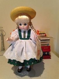 Heidi Porcelain Doll