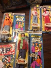 Archie Dolls in original package - Archie, Betty, Jughead, Veronica