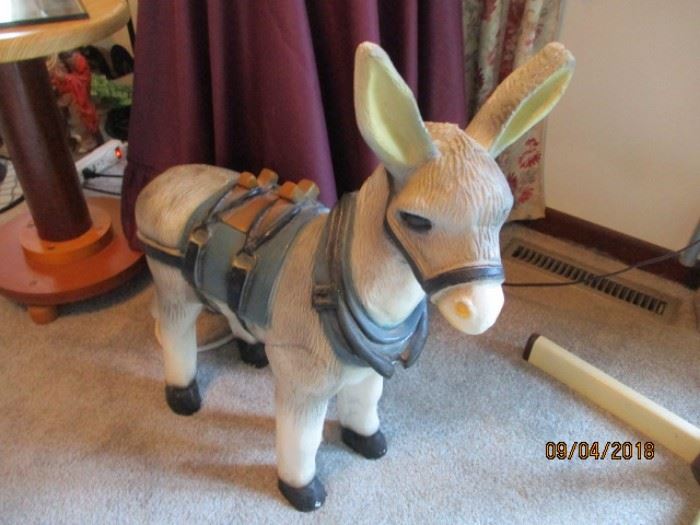 ceramic donkey