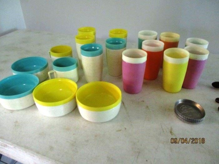 Great vintage thermo plastic ware
