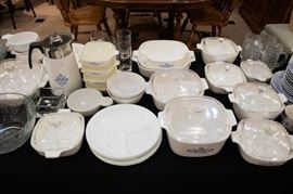 Quite a bit of Corning Ware