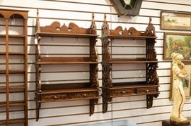 Nice vintage shelves.