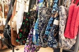 LOTS of designer purses...