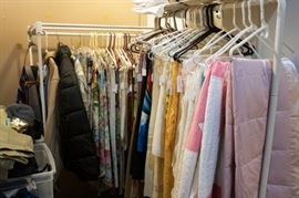 linens, quilts, etc.