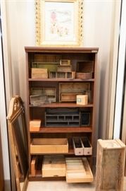 vintage wooden boxes